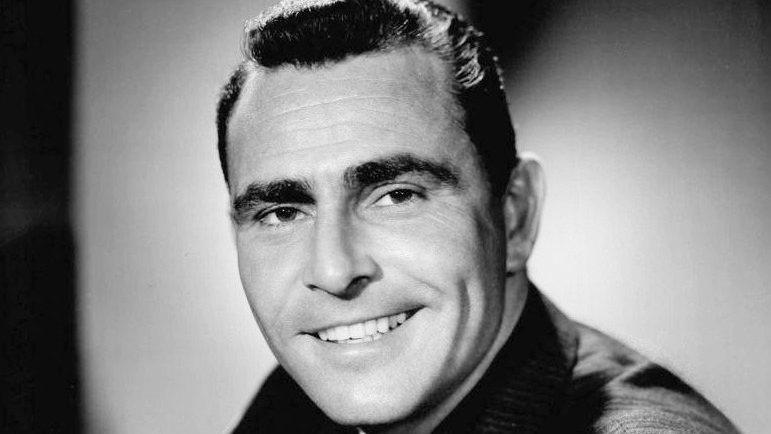 Rod Serling in a 1959 CBS publicity portrait.